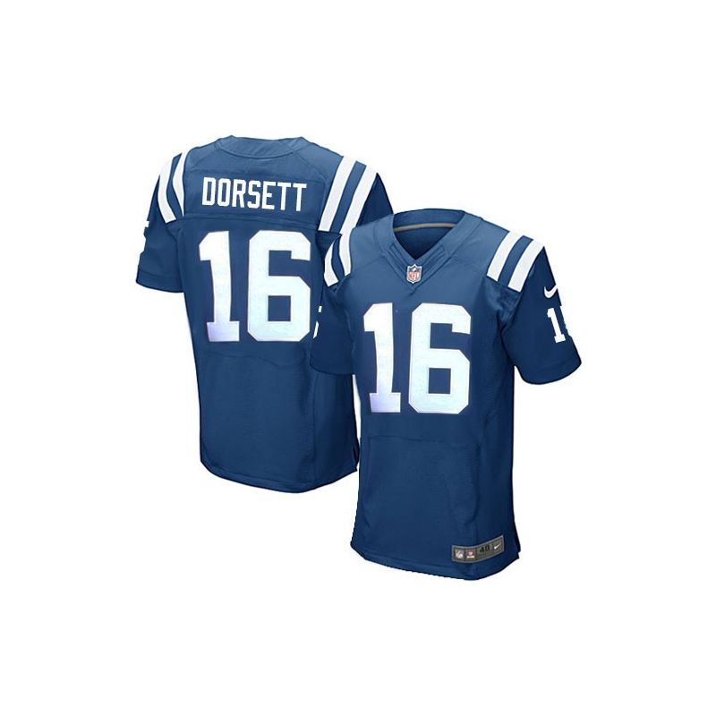 Cheap Phillip Dorsett Colts Jersey From China #16 Blue Elite