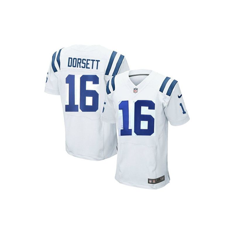 Cheap Phillip Dorsett Colts Jersey From China #16 White Elite