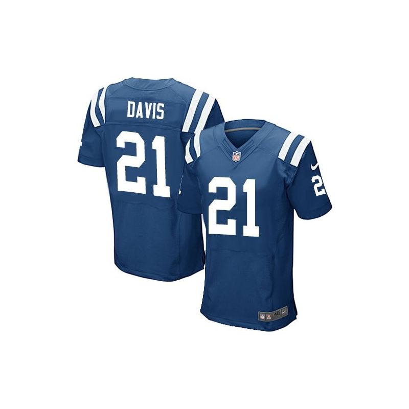 Cheap Vontae Davis Colts Jersey From China #21 Blue Elite Cheap Vontae Davis Colts Jersey From China #21 Blue Elite