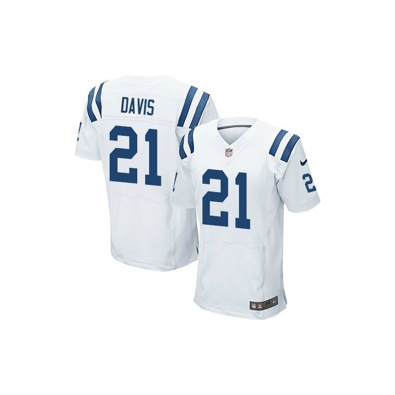 Cheap Vontae Davis Colts Jersey From China #21 White Elite Cheap Vontae Davis Colts Jersey From China #21 White Elite