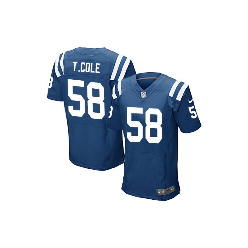Cheap Trent Cole Colts Jersey From China #58 Blue Elite Cheap Trent Cole Colts Jersey From China #58 Blue Elite