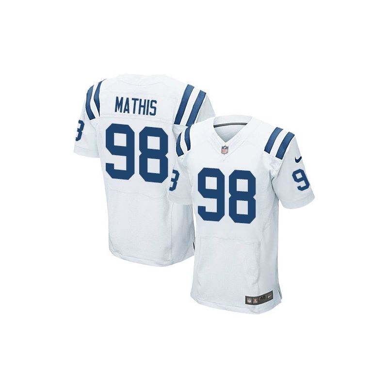 Cheap Robert Mathis Colts Jersey From China #98 White Elite Cheap Robert Mathis Colts Jersey From China #98 White Elite