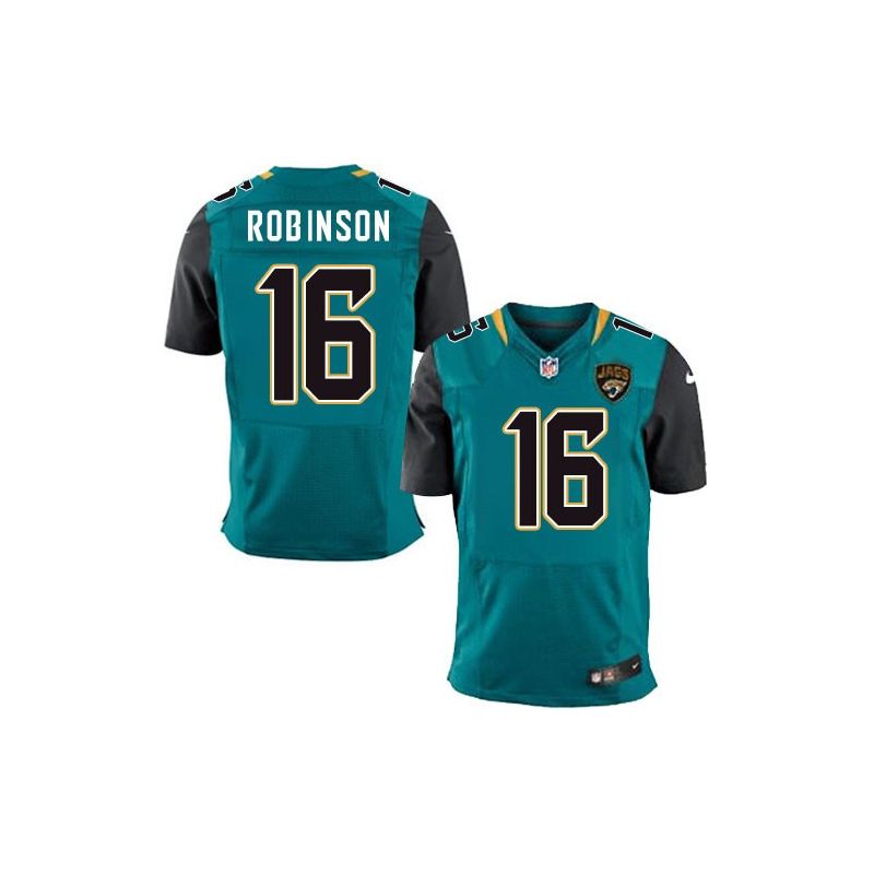 Cheap Denard Robinson Jaguars Jersey From China #16 Green 2014 new Elite Cheap Denard Robinson Jaguars Jersey From China #16 Green 2014 new Elite