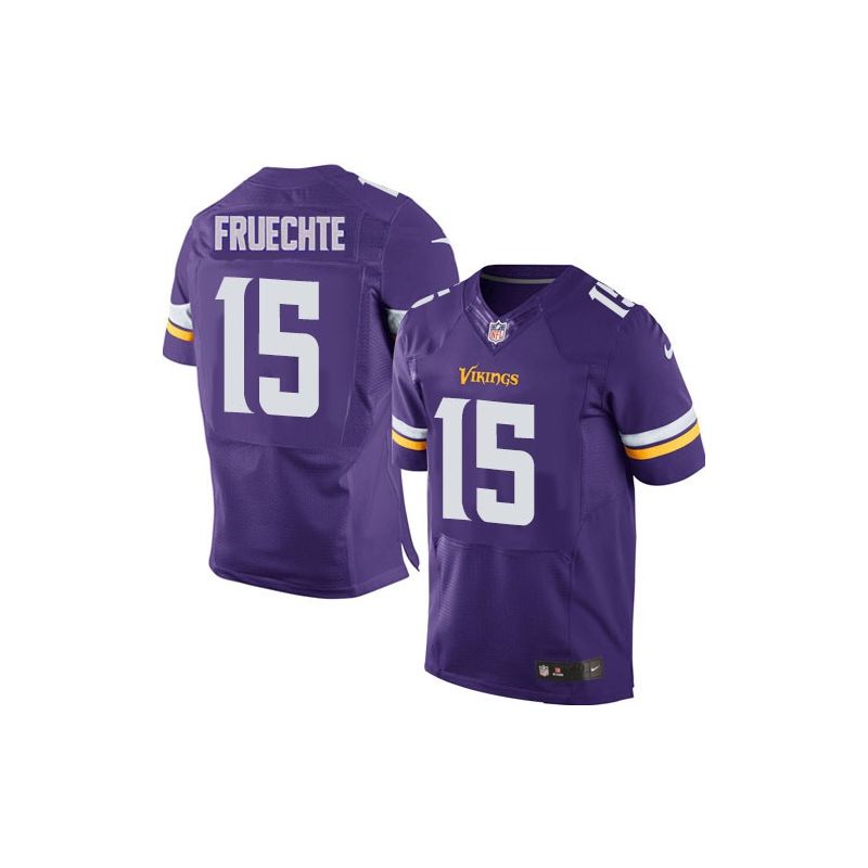 Cheap Isaac Fruechte Vikings Jersey From China #15 Purple Elite Cheap Isaac Fruechte Vikings Jersey From China #15 Purple Elite
