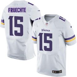 Cheap Isaac Fruechte Vikings Jersey From China #15 White Elite
