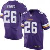 Cheap Trae waynes Vikings Jersey From China #26 Purple 2015 new Elite