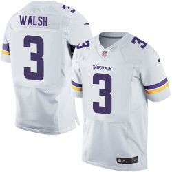Cheap Blair Walsh Vikings Jersey From China #3 Whitle 2015 new Elite
