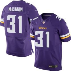 Cheap Jerick McKinnon Vikings Jersey From China #31 Purple 2015 new Elite