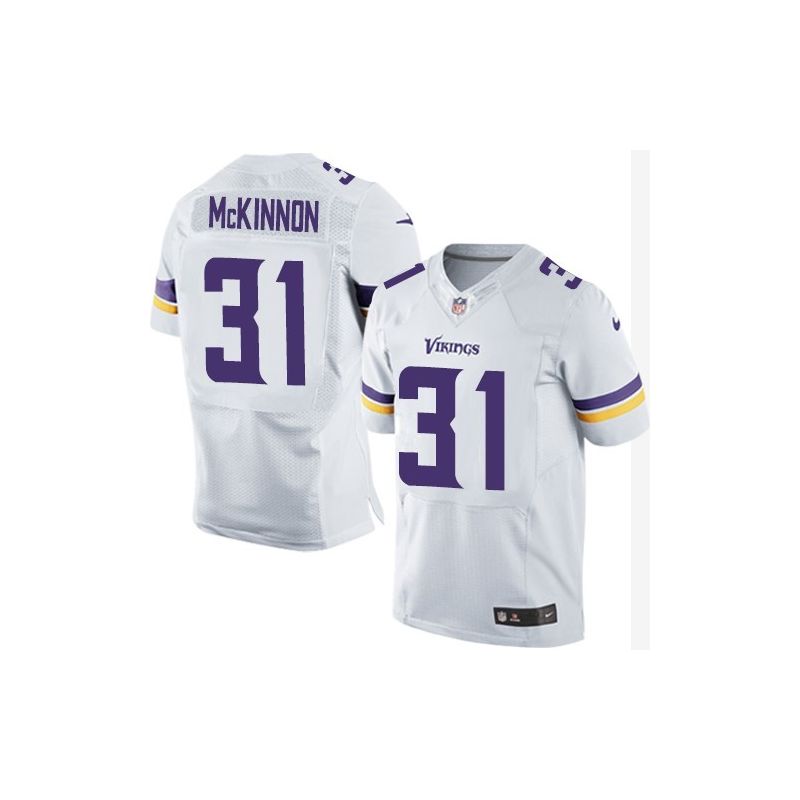 Cheap Jerick McKinnon Vikings Jersey From China #31 White 2015 new Elite
