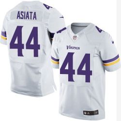 Cheap Matt Asiata Vikings Jersey From China #44 White 2015 new Elite