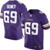 Cheap Dewey Vikings Jersey From China #69 Purple 2015 new Elite