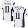Cheap Julian Edelman Patriots Jersey From China #11 White Elite