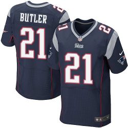 Cheap Malcolm Butler Patriots Jersey From China #21 Blue Elite