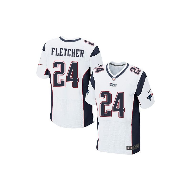 Cheap Bradley Fletcher Patriots Jersey From China #24 White Elite Cheap Bradley Fletcher Patriots Jersey From China #24 White Elite