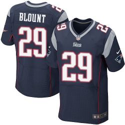 Cheap LeGarrette Blount Patriots Jersey From China #29 Blue Elite