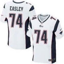 Cheap Dominique Easley Patriots Jersey From China #74 White Elite