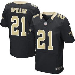 Cheap CJ Spiller Saints Jersey From China #21 Black Elite