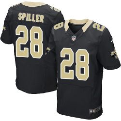 Cheap CJ Spiller Saints Jersey From China #28 Black Elite