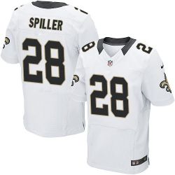 Cheap CJ Spiller Saints Jersey From China #28 White Elite