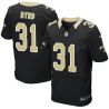 Cheap Jairus Byrd Saints Jersey From China #31 Black Elite