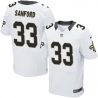 Cheap Jamarca Sanford Saints Jersey From China #33 White Elite