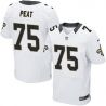 Cheap Andrus Peat Saints Jersey From China #75 White Elite