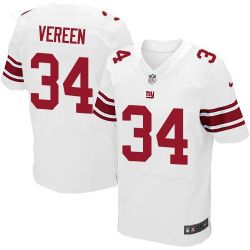 Cheap Shane Vereen Giants Jersey From China #34 White Elite