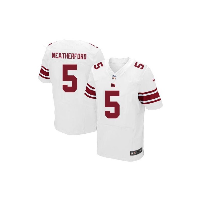 Cheap Steve Weatherford Giants Jersey From China #5 White Elite Cheap Steve Weatherford Giants Jersey From China #5 White Elite