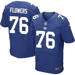 Cheap Ereck Flowers Giants Jersey From China #76 Blue Elite