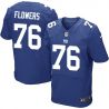 Cheap Ereck Flowers Giants Jersey From China #76 Blue Elite
