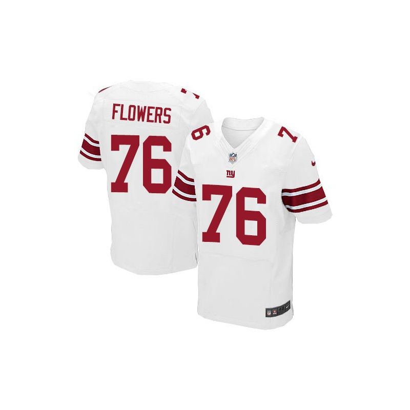 Cheap Ereck Flowers Giants Jersey From China #76 White Elite Cheap Ereck Flowers Giants Jersey From China #76 White Elite