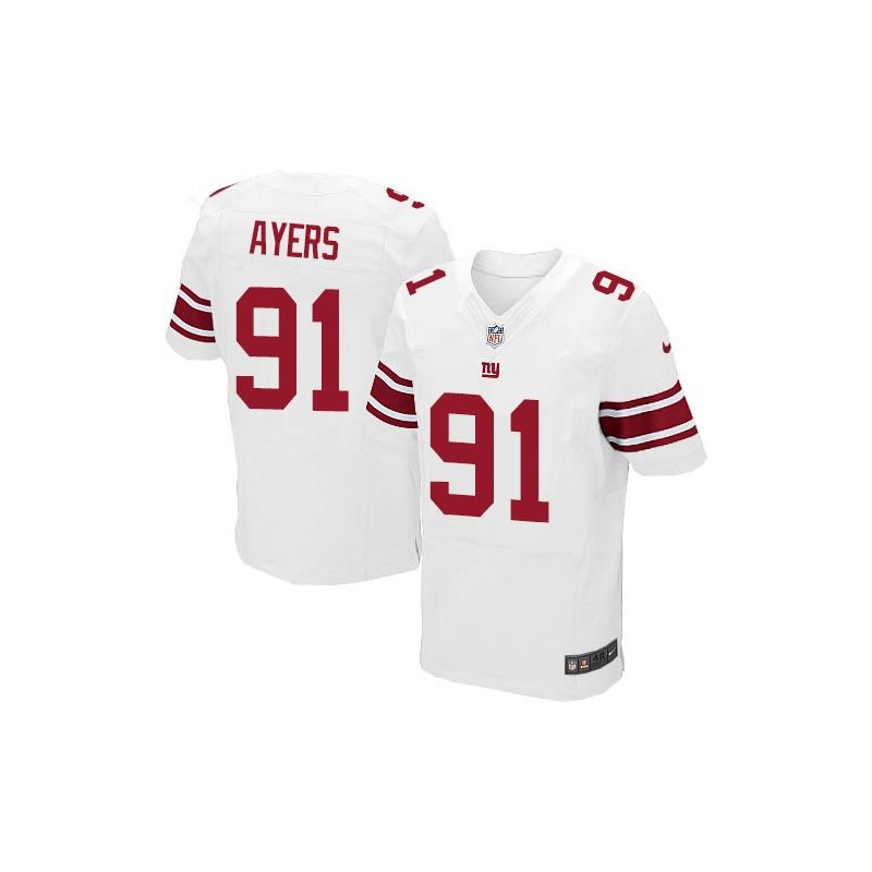 Cheap Robert Ayers Giants Jersey From China #91 White Elite Cheap Robert Ayers Giants Jersey From China #91 White Elite