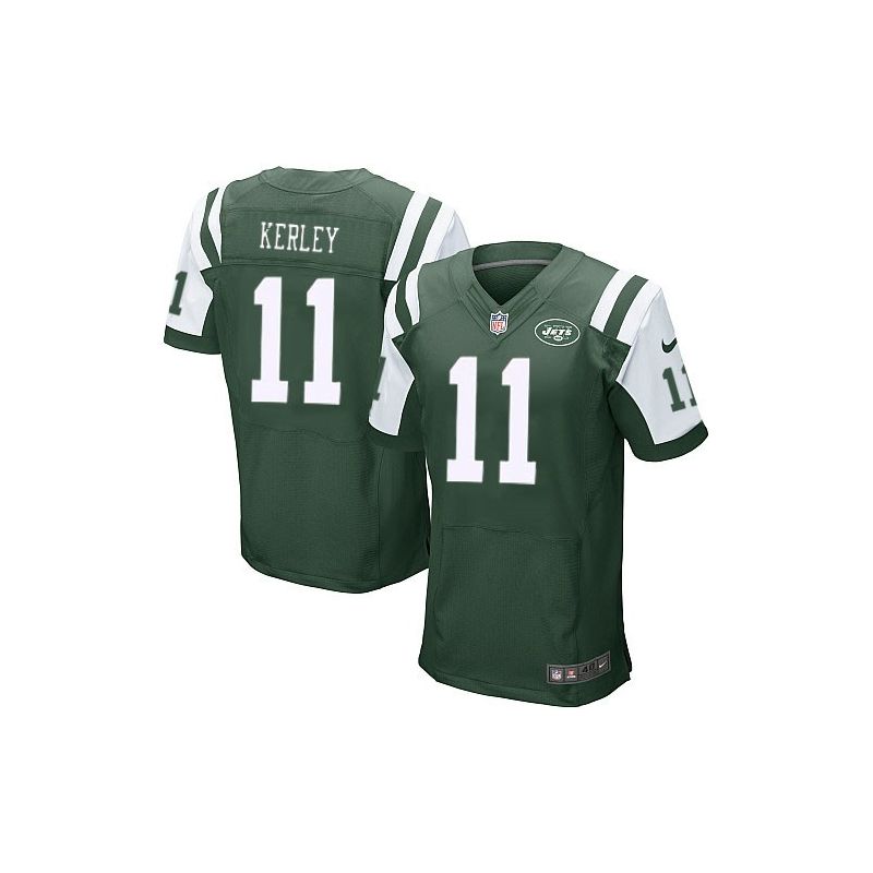 Cheap Jeremy Kerley Jets Jersey From China #11 Green Elite