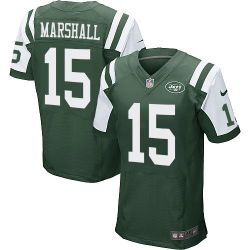 Cheap Brandon Marshall Jets Jersey From China #15 Green Elite