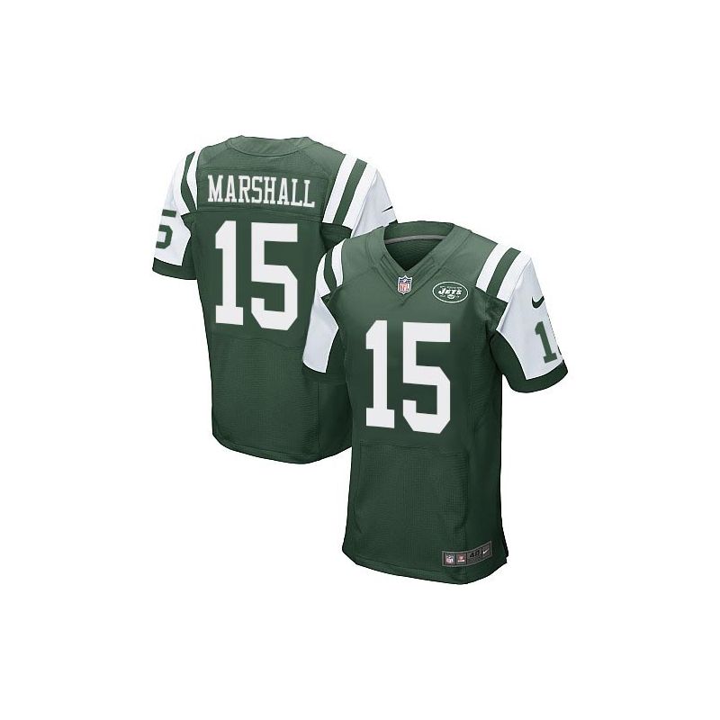 Cheap Brandon Marshall Jets Jersey From China #15 Green Elite