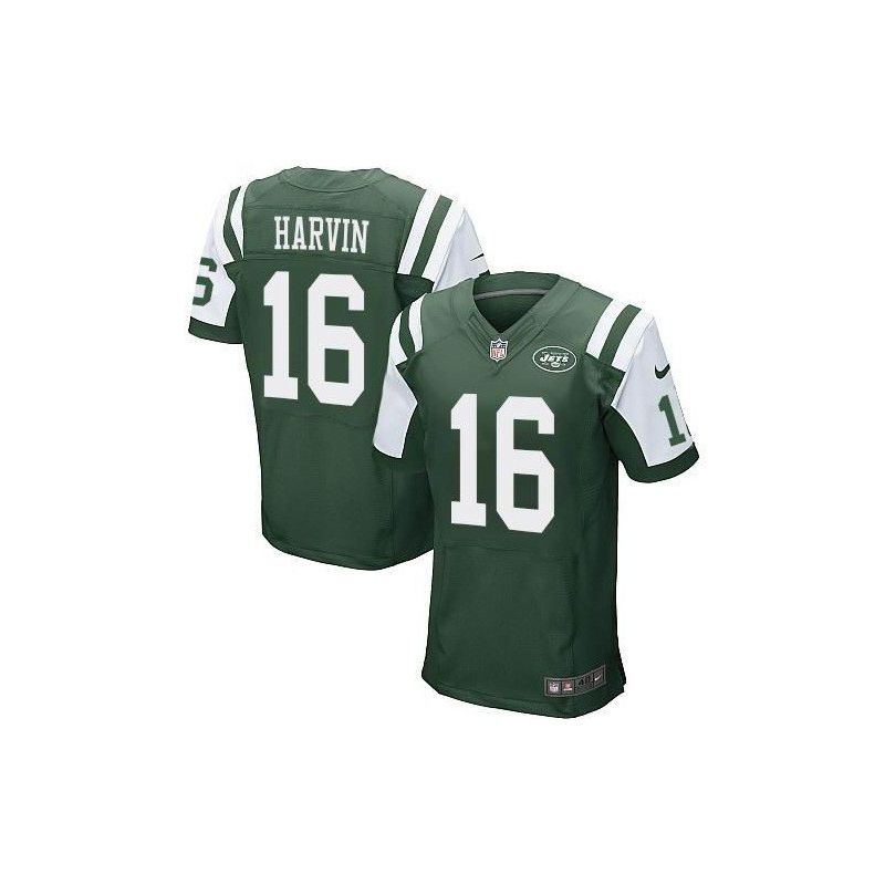 Cheap Percy Harvin Jets Jersey From China #16 Green Elite