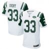 Cheap Chris Ivory Jets Jersey From China #33 White Elite