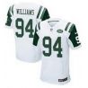 Cheap Leonard Williams Jets Jersey From China #94 White Elite