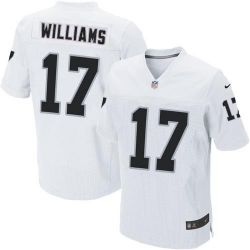 Cheap Milton Williams Raiders Jersey From China #17 White Elite