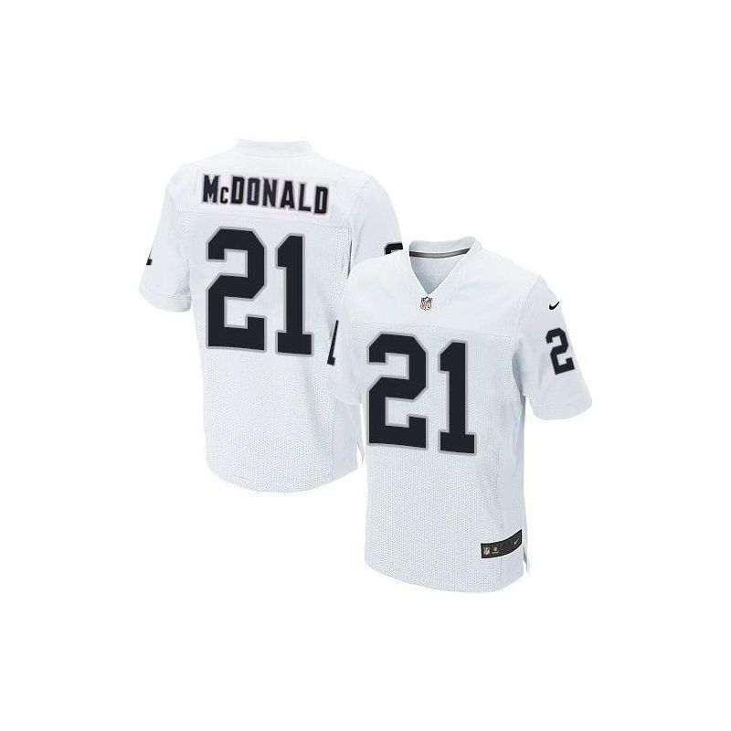 Cheap Dexter McDonald Raiders Jersey From China #21 White Elite Cheap Dexter McDonald Raiders Jersey From China #21 White Elite