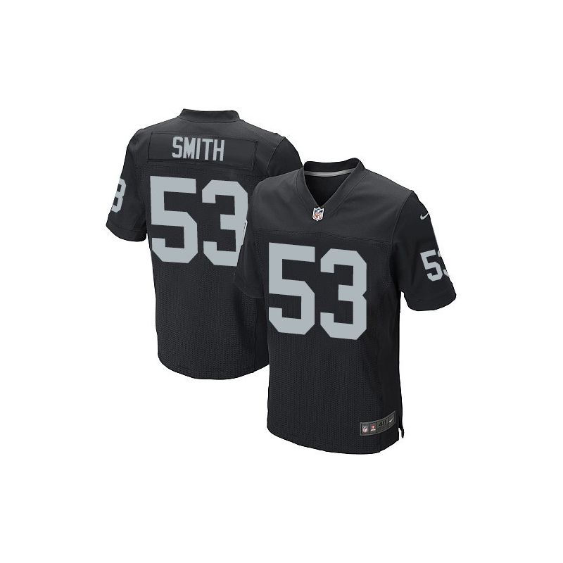 Cheap Malcolm Smith Raiders Jersey From China #53 Black Elite Cheap Malcolm Smith Raiders Jersey From China #53 Black Elite