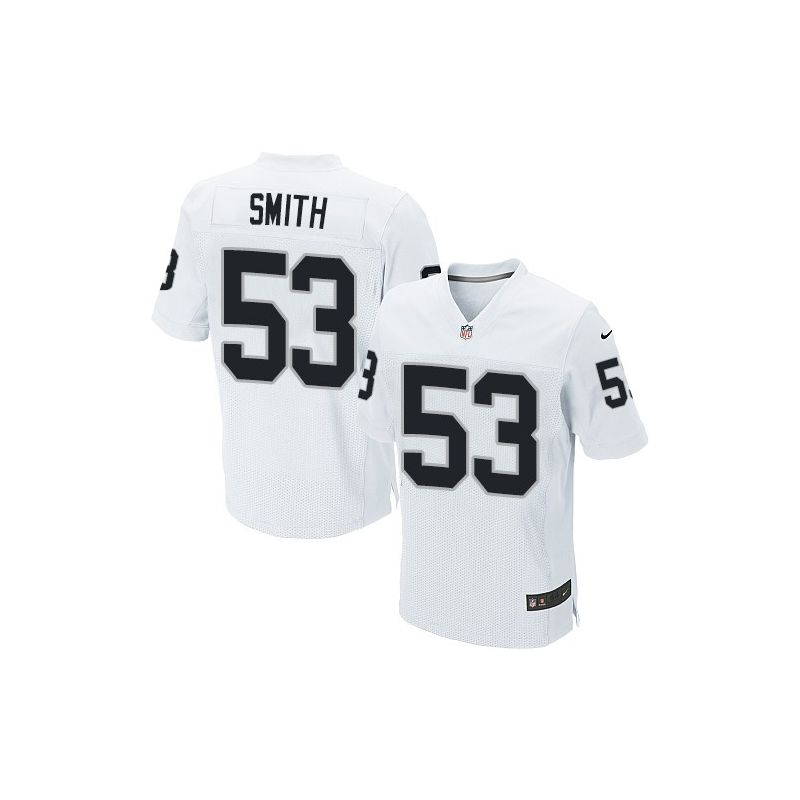 Cheap Malcolm Smith Raiders Jersey From China #53 White Elite Cheap Malcolm Smith Raiders Jersey From China #53 White Elite