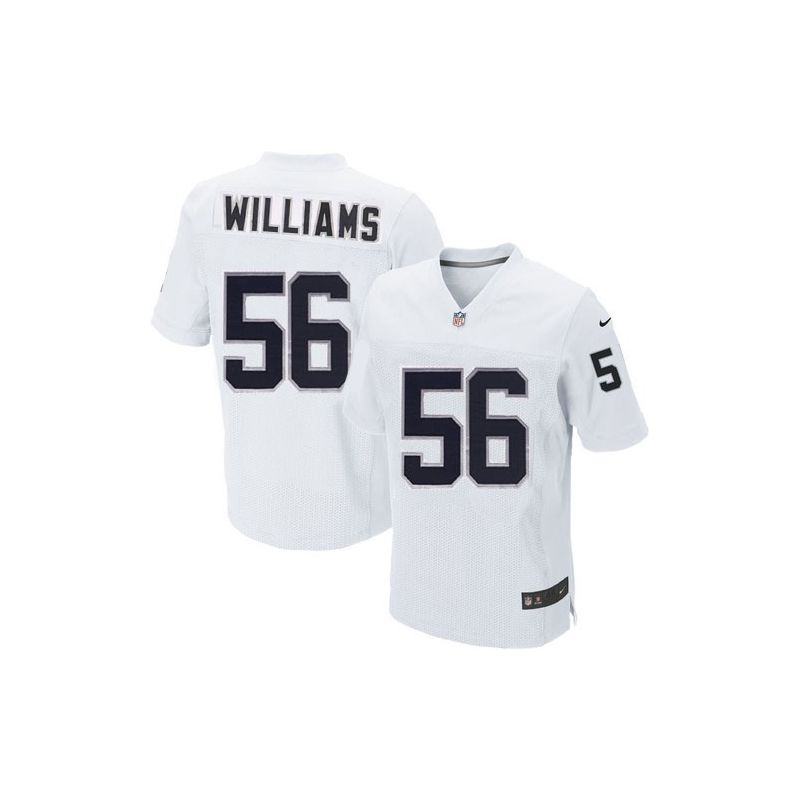 Cheap Chase Williams Raiders Jersey From China #56 White Elite Cheap Chase Williams Raiders Jersey From China #56 White Elite