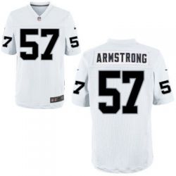 Cheap Ray-Ray Armstrong Raiders Jersey From China #57 White Elite