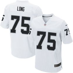 Cheap Howie Long Raiders Jersey From China #75 White Elite