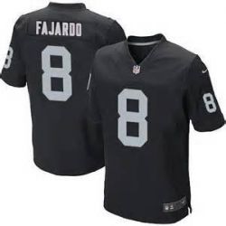 Cheap Cody Fajardo Raiders Jersey From China #8 Black Elite