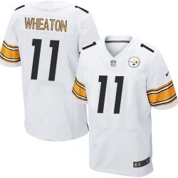 Cheap Markus Wheaton Steelers Jersey From China #11 White Elite