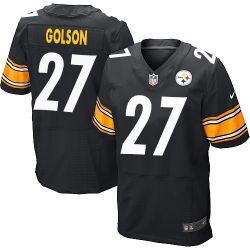 Cheap Senquez Golson Steelers Jersey From China #27 Black Elite