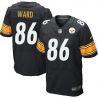 Cheap Hines Ward Steelers Jersey From China #86 Black Elite