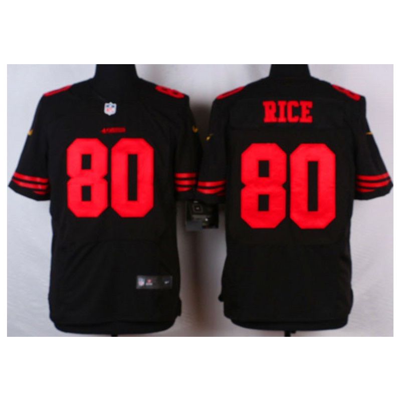 Cheap Jerry Rice 49ers Jersey From China #80 Black Elite Cheap Jerry Rice 49ers Jersey From China #80 Black Elite
